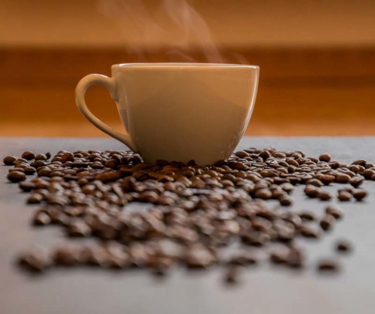 healthy cup of black coffee